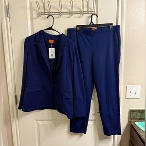 Navy pantsuit